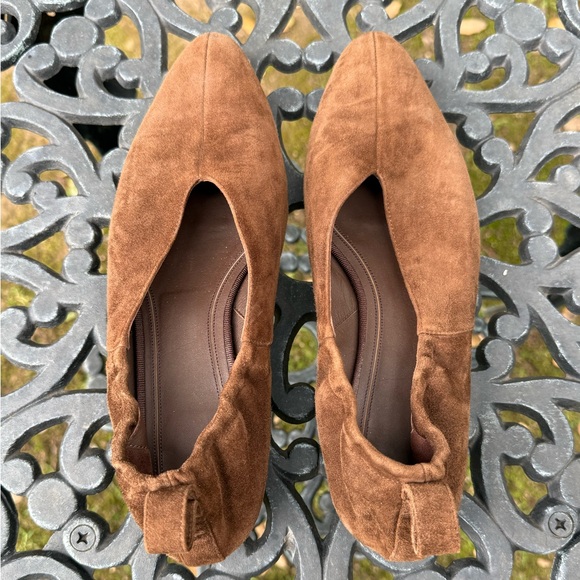 CO suede loafers with block heel and elastic back - size 37 - Picture 2 of 6